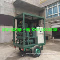 Trailer-mounted & Double-stage vacuum Transformer oil filter/ filtration Machine